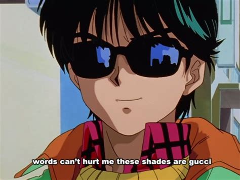 word.dont hurt me my glasses are gucci|I made Yusuke's words can't hurt me these shades are Gucci in .